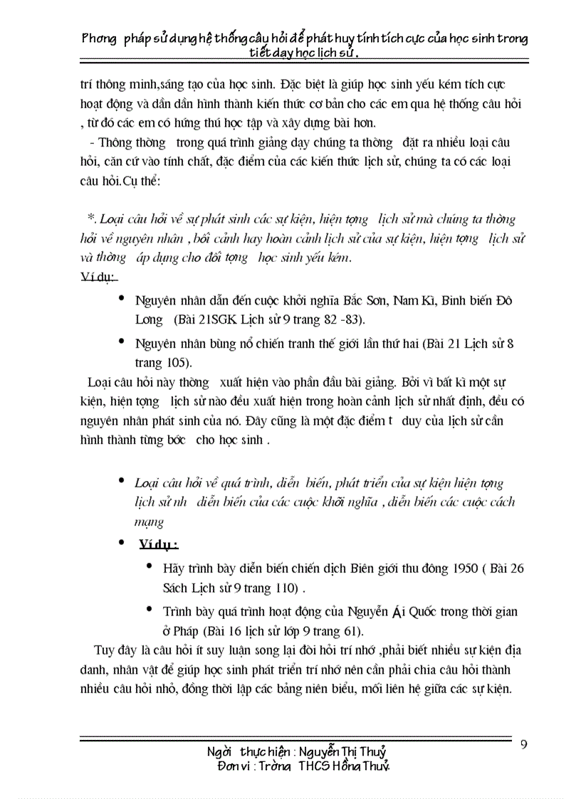 image for page SKKN dạy học lịch sử THCS