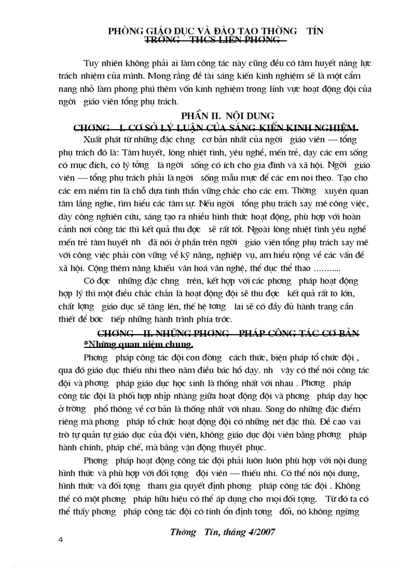 image for page SKKN hoạt động đội