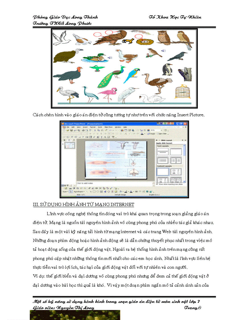 image for page SKKN Một số kỹ năng sử dụng kênh hình