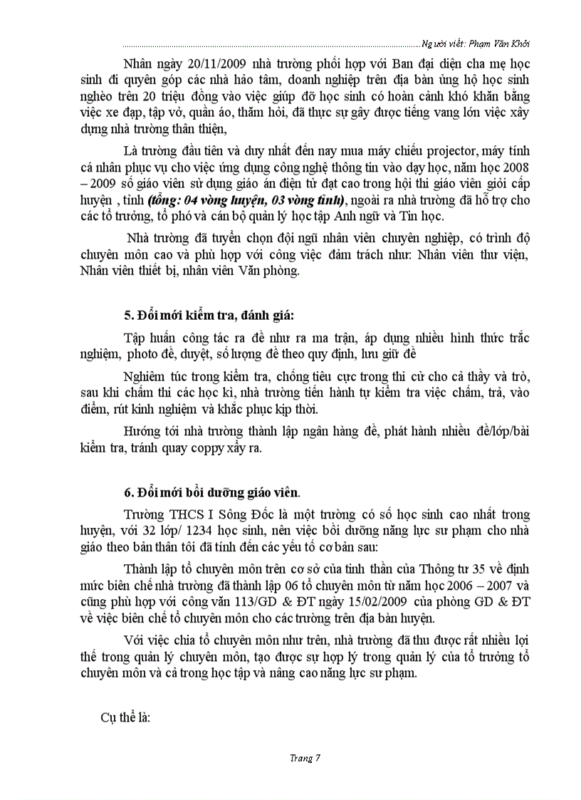 image for page SKKN Quản lí đổi mới phương pháp dạy học