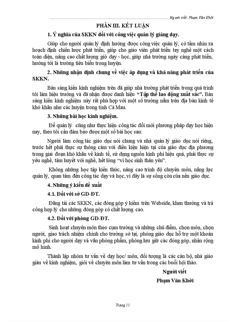 image for page SKKN Quản lí đổi mới phương pháp dạy học