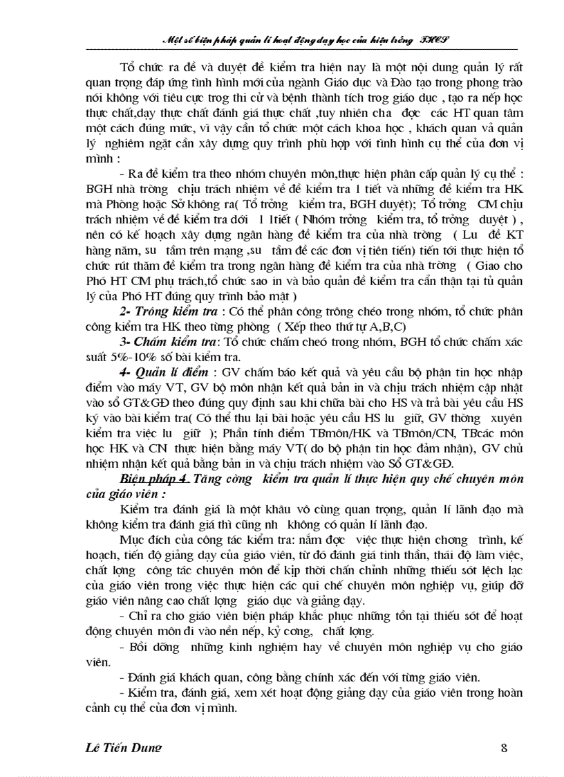 image for page Skkn quan ly hoat dong day hoc