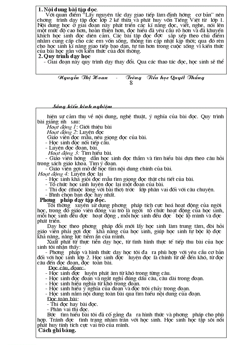 image for page Skkn rèn chữ cho hs lớp 2