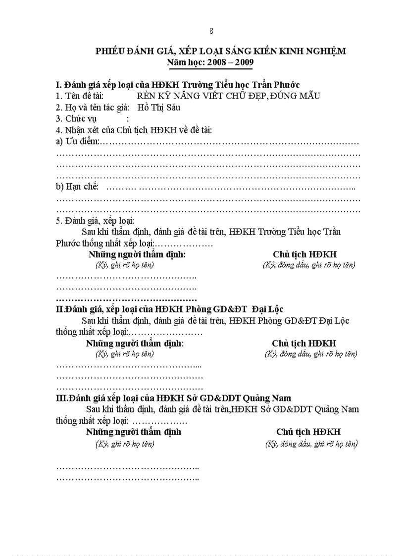 image for page SKKN Ren chu viet cho HS lop 1