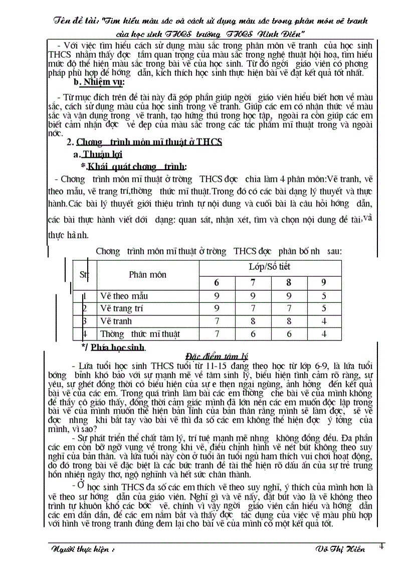 image for page SKKN Tìm hiểu màu sắc trong vẽ tranh