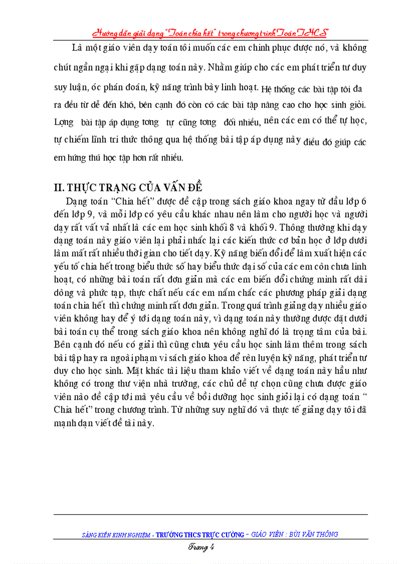 image for page Skkn toan 6 sự chia hết