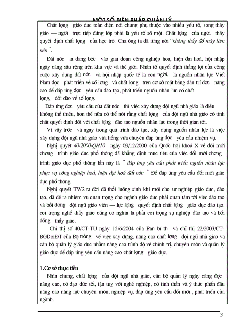 image for page SKKN Trong công tác quản lí