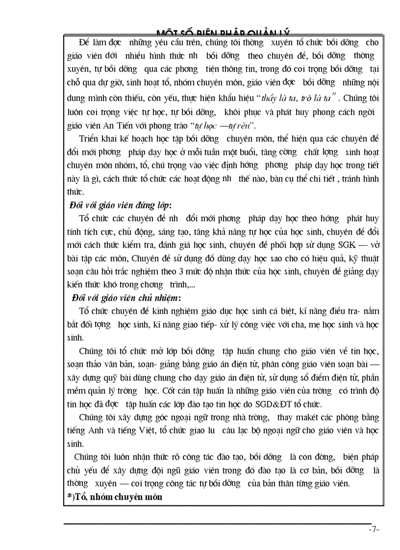 image for page SKKN Trong công tác quản lí