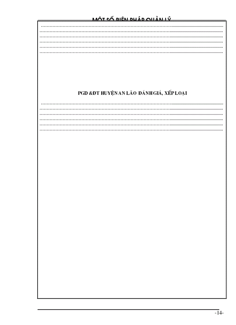 image for page SKKN Trong công tác quản lí