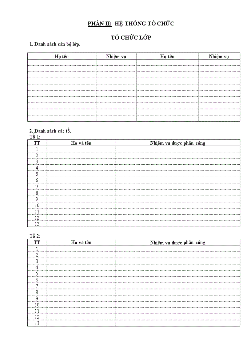 image for page Sổ chủ nhiệm năm học 2009 2010