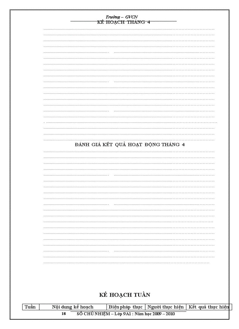 image for page Sổ chủ nhiệm chuẩn