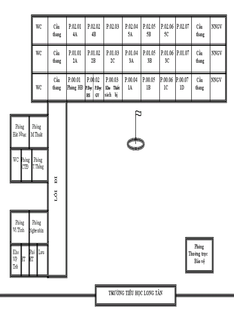 image for page Sơ đồ phòng học phòng làm việc