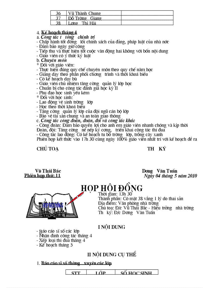 image for page So họp hoi dong