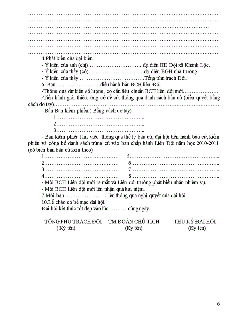 image for page Sổ kế hoạch Liên đội mới 2010 2011