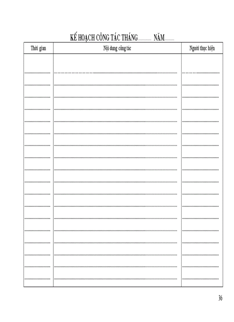 image for page So Ke hoach To Chuyen Mon