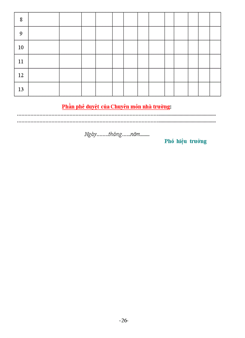 image for page Sổ kế hoạch tổ CM