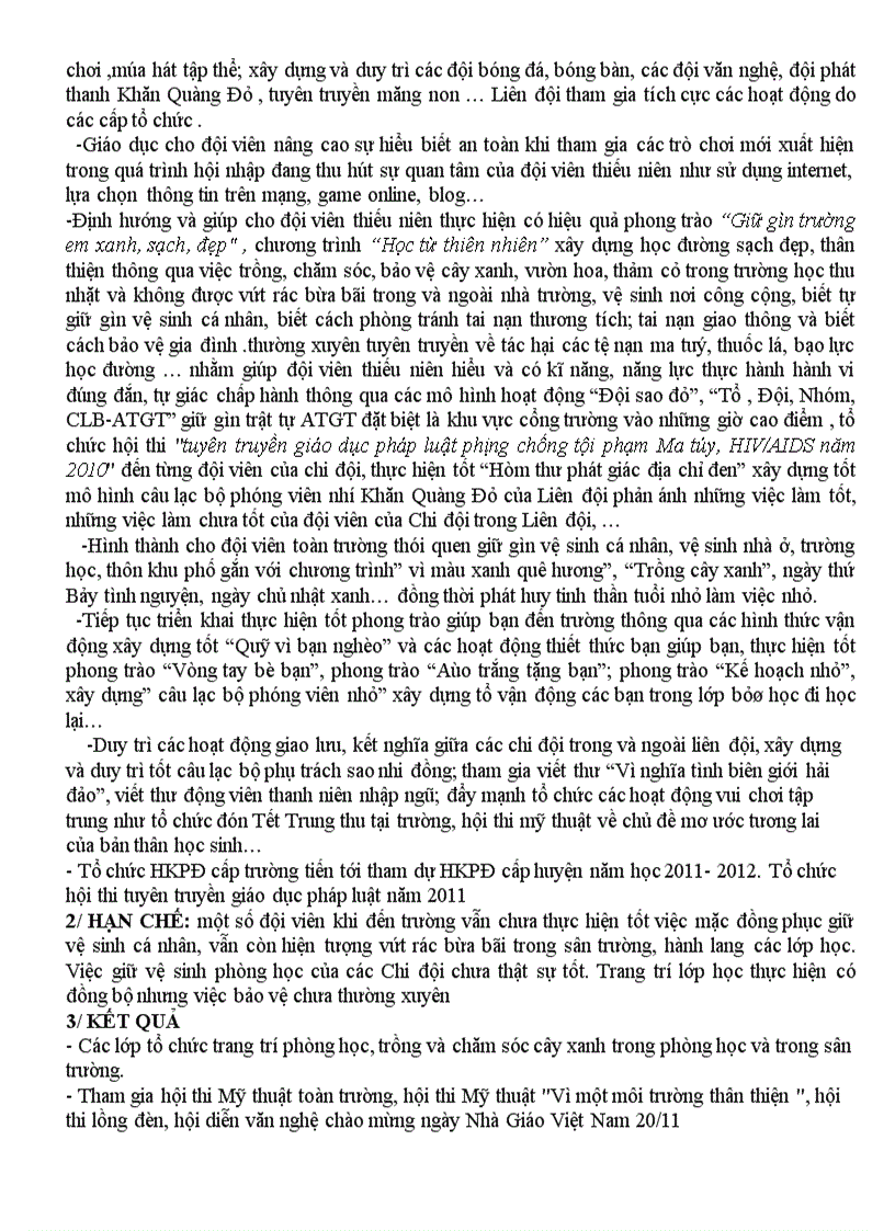 image for page Sơ kết đội hki