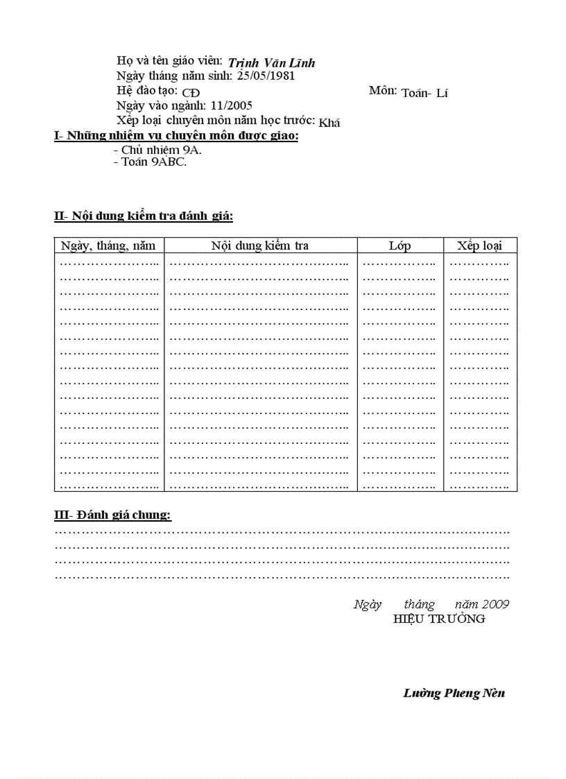 image for page Sổ kiểm tra GV