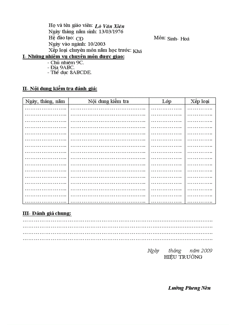 image for page Sổ kiểm tra GV