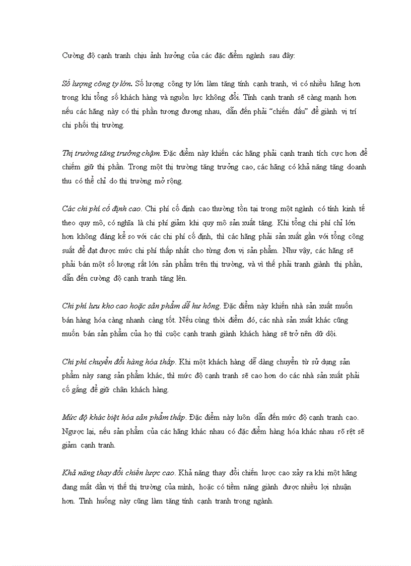 image for page Sơ lược về mô hình Porter s five force