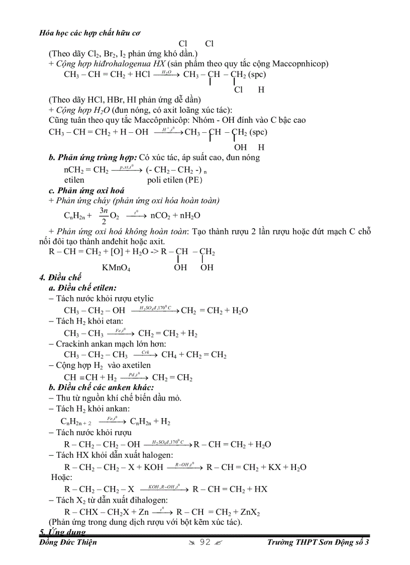 image for page Sổ tay hóa học phần II Hữu cơ