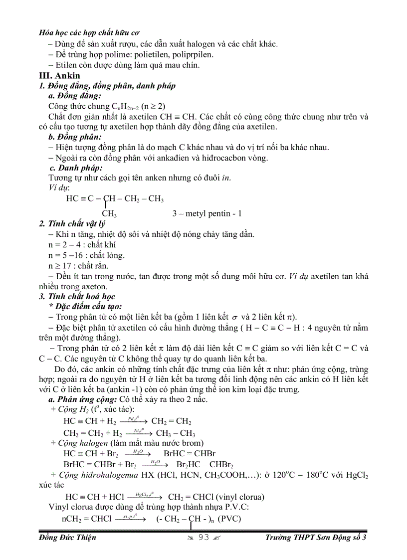 image for page Sổ tay hóa học phần II Hữu cơ