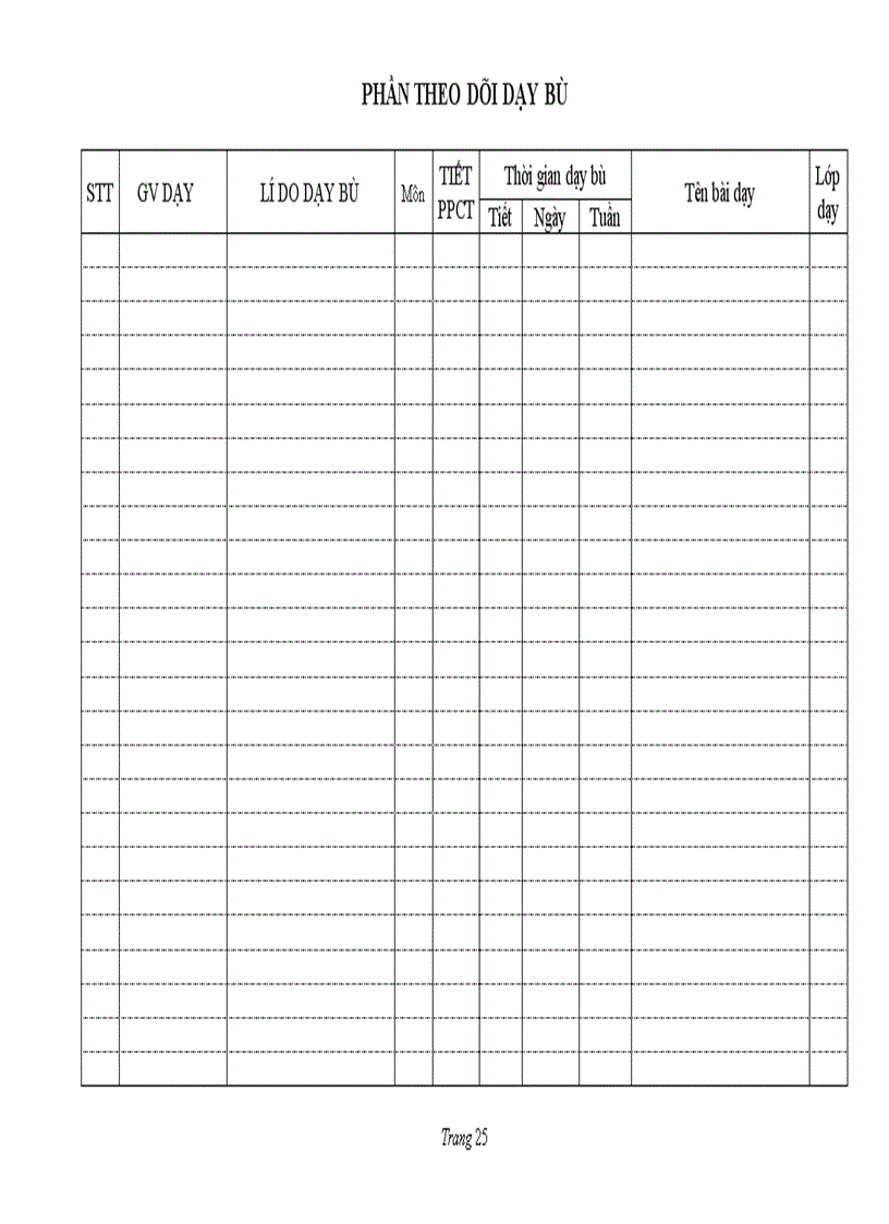 image for page Sổ theo dõi chuyên môn tổ