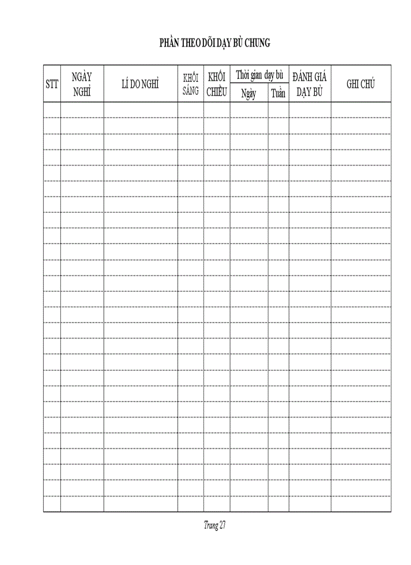 image for page Sổ theo dõi chuyên môn tổ