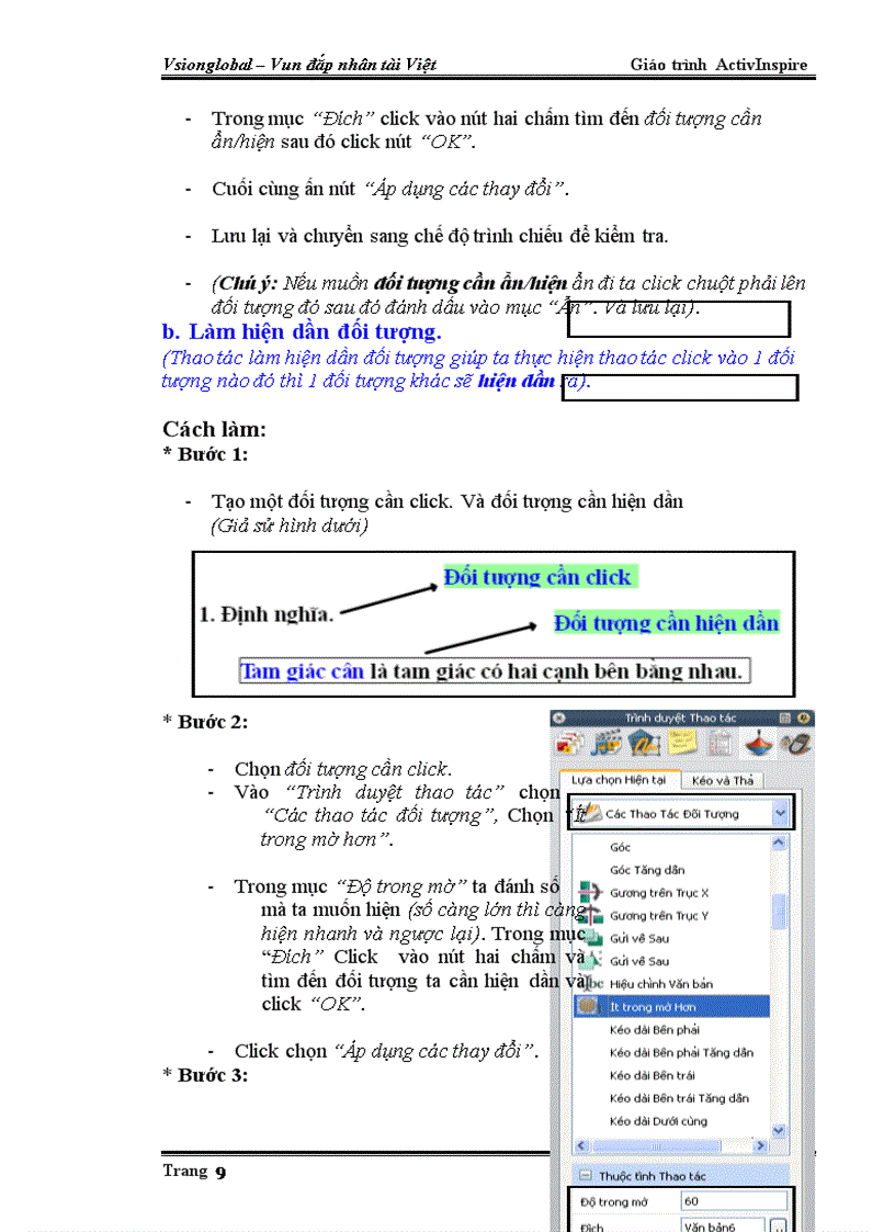 image for page Soan bai giang bang phan mem activinspire