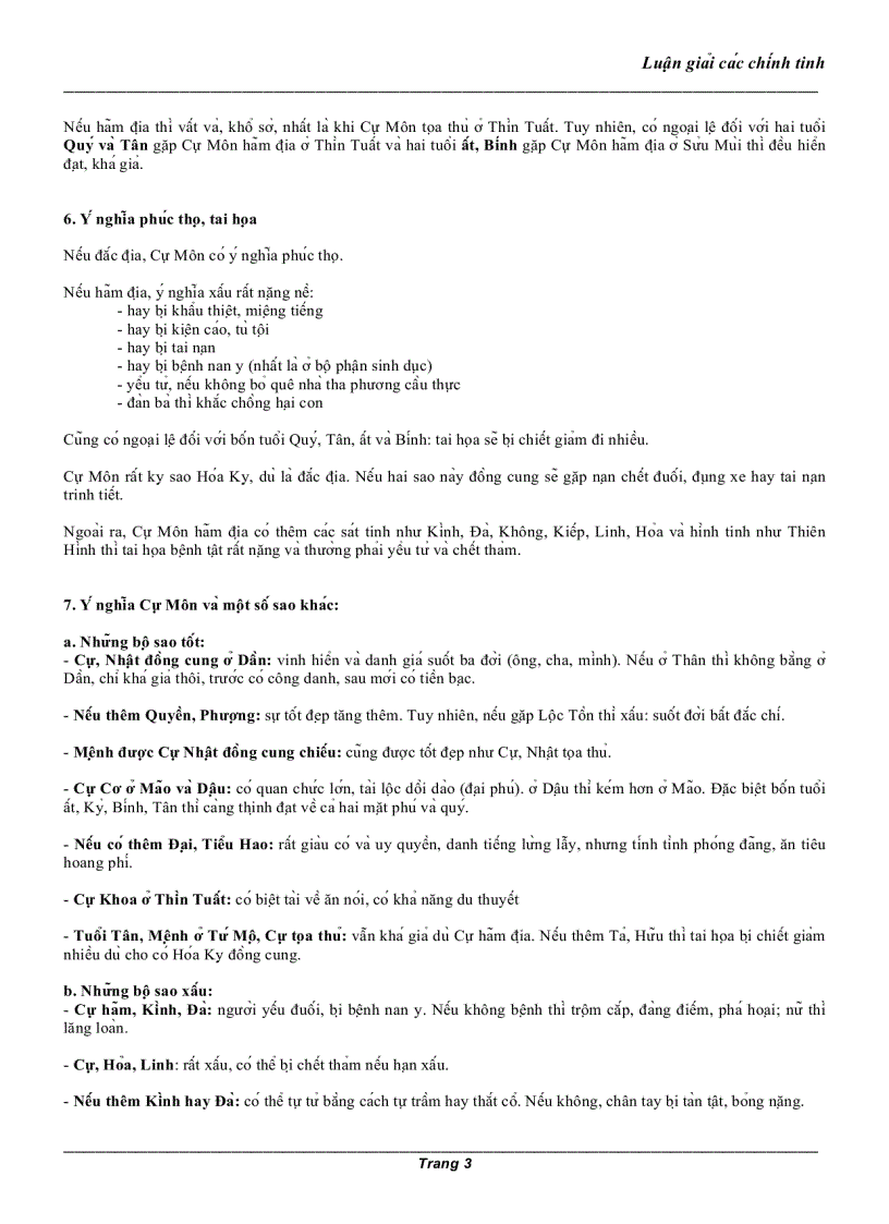 image for page Somenh net ý nghĩa sao tử vi