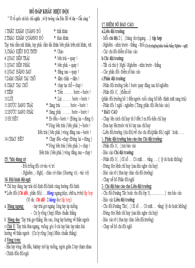 image for page SOTAY CHI HUY DOI Khau lenh Tro choi 3 bai trong doi