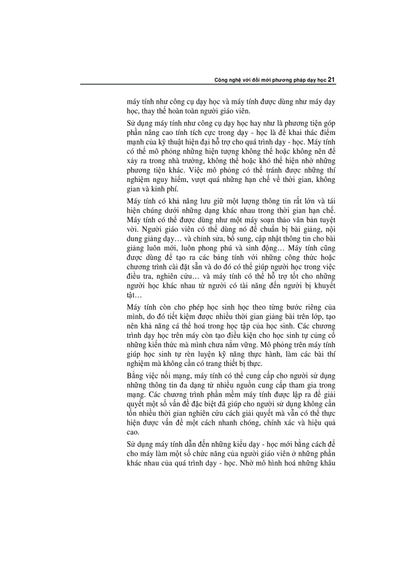 image for page Sử dụng CNTT trong dạy học