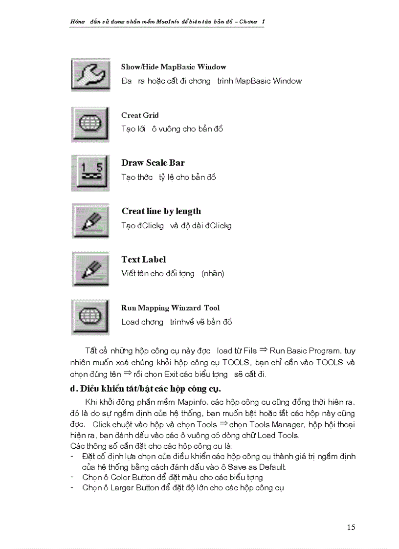 image for page Sử dụng mapinfow