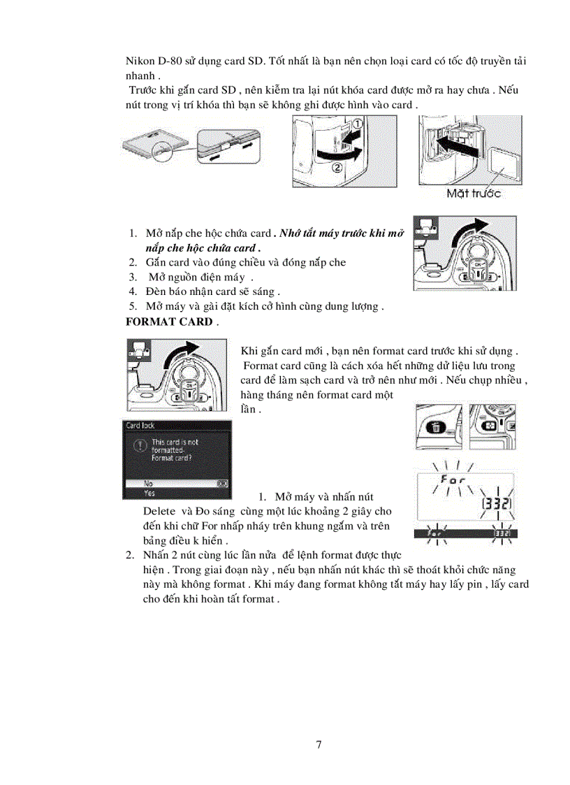 image for page Sử dụng máy ảnh Nikon D80