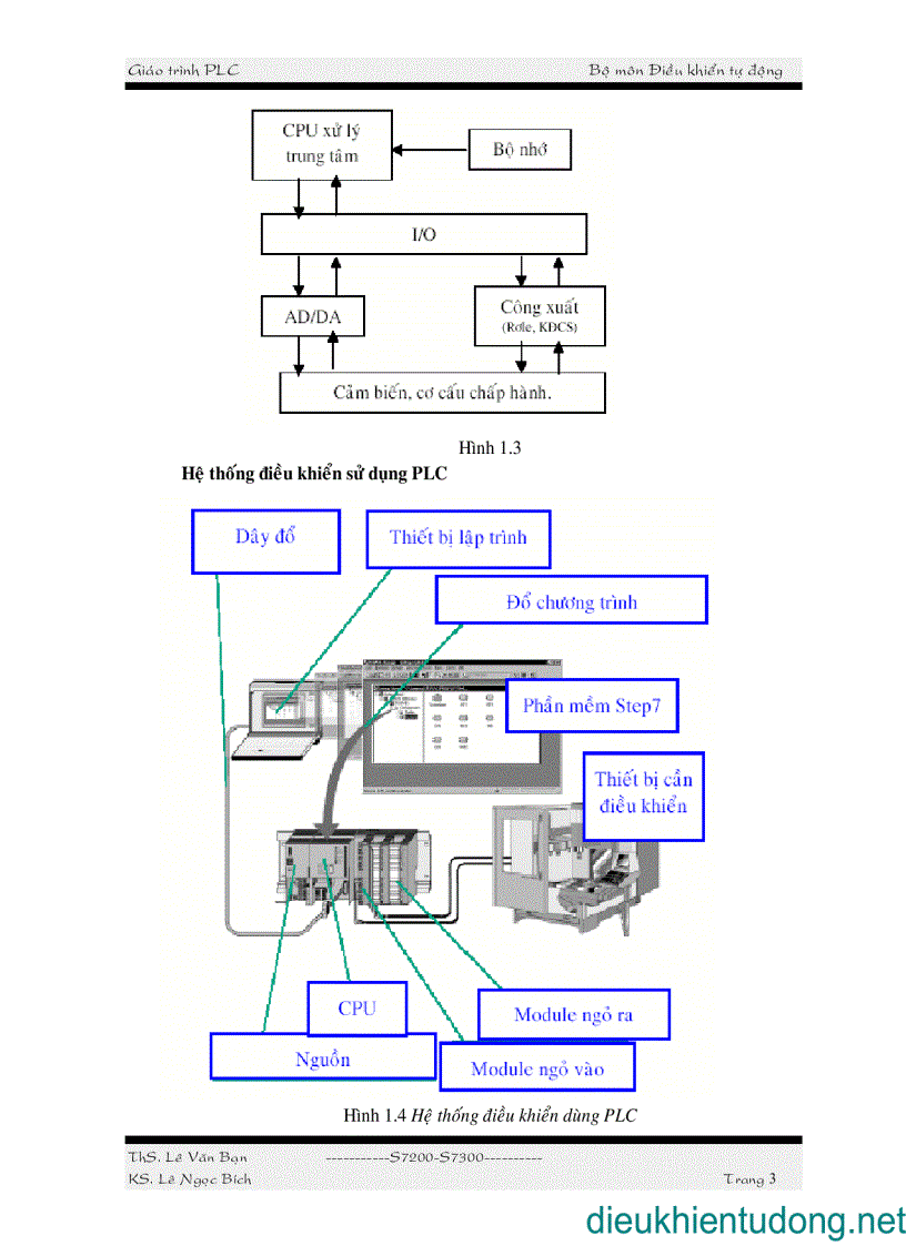 image for page Sử dụng PLC S7 200
