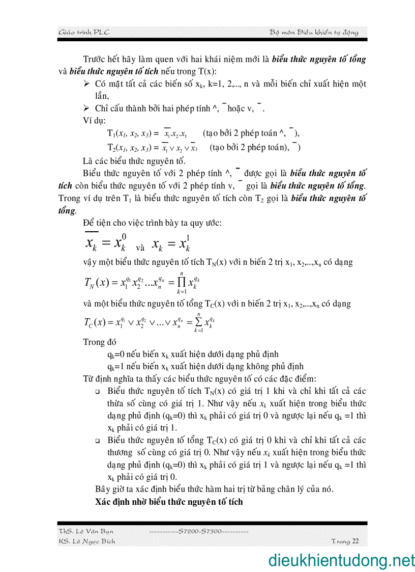 image for page Sử dụng PLC S7 200