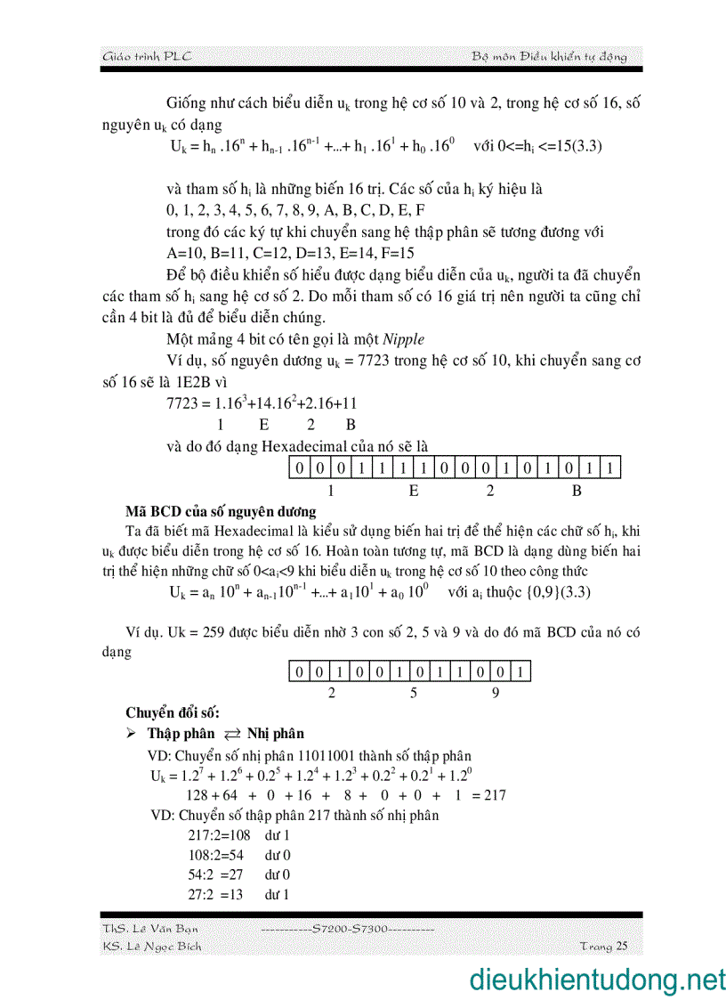 image for page Sử dụng PLC S7 200