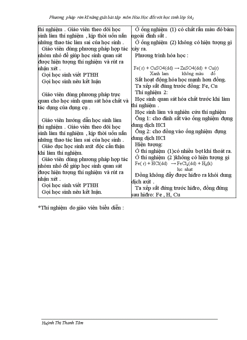 image for page Sử dụng thí nghiệm trong giảng dạy