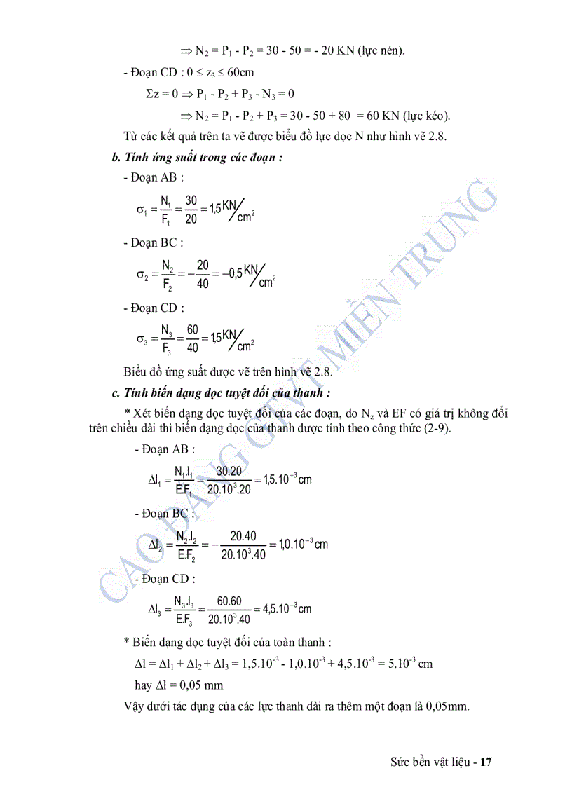 image for page Sức bền vật liệu CĐCN