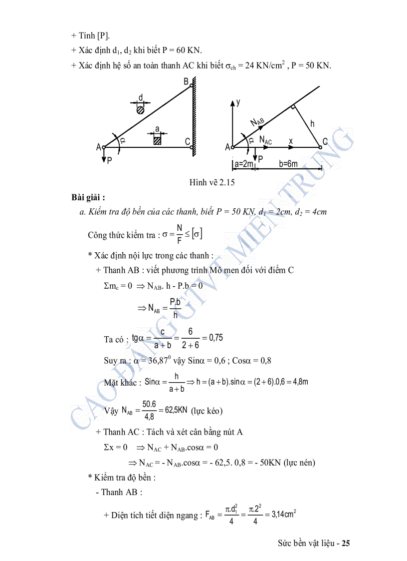 image for page Sức bền vật liệu CĐCN