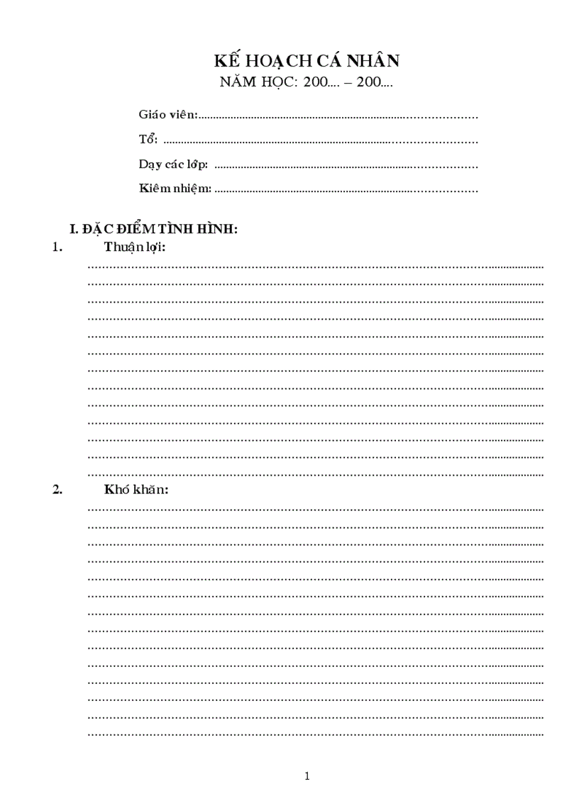 image for page Sổ kế hoạch cá nhân 1