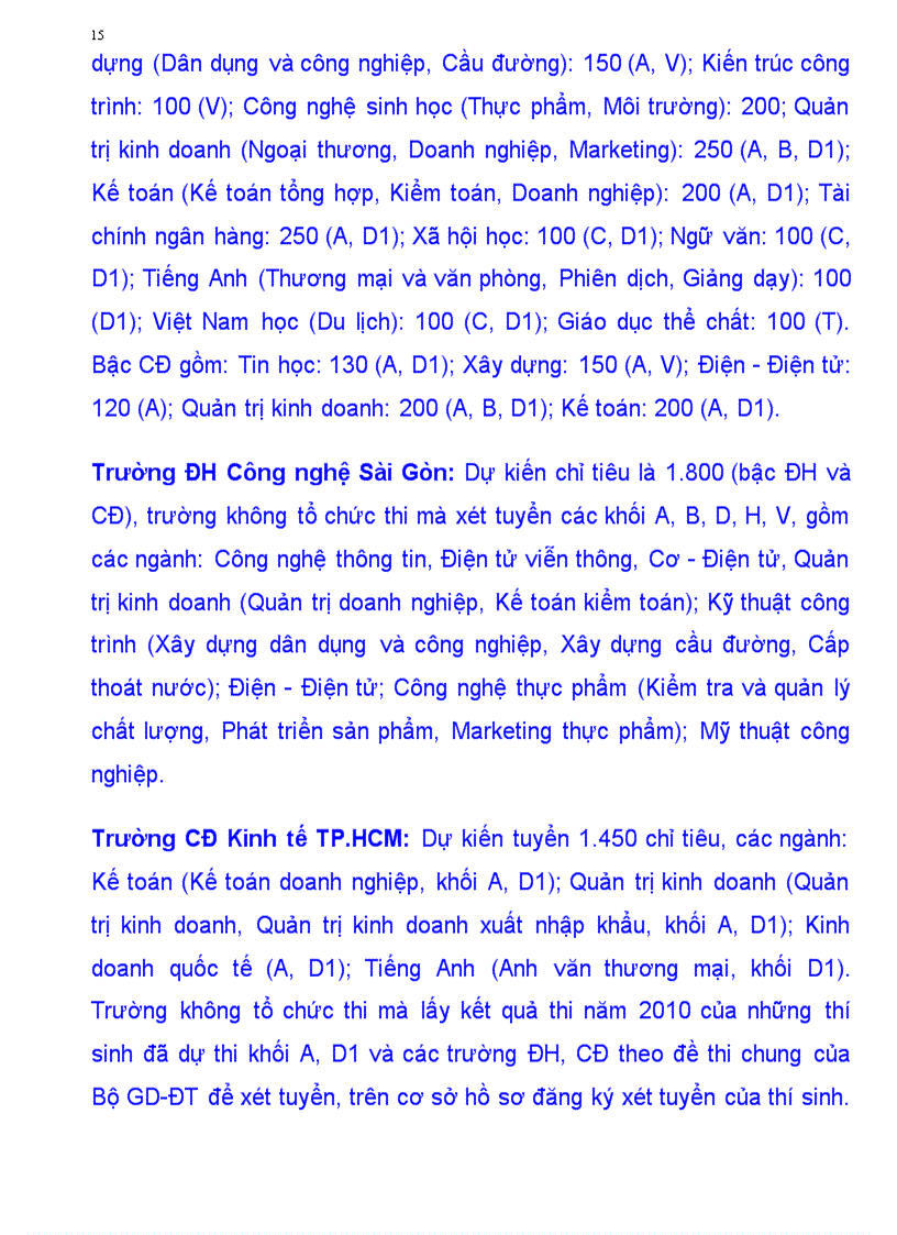 image for page Tài liệi hướng dẫn Giúp bạn chọn trường ngành thi vào CĐ Đại học dễ hơn