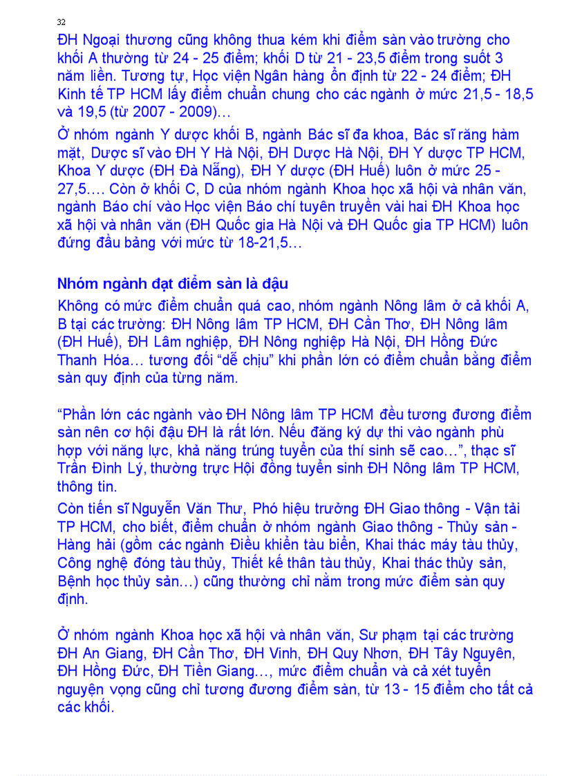 image for page Tài liệi hướng dẫn Giúp bạn chọn trường ngành thi vào CĐ Đại học dễ hơn