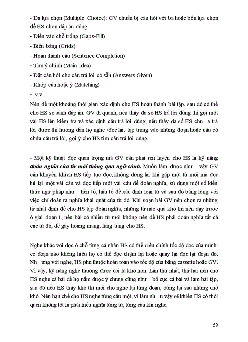 image for page Tai lieu bd chuan ktkn tieng anh thcs