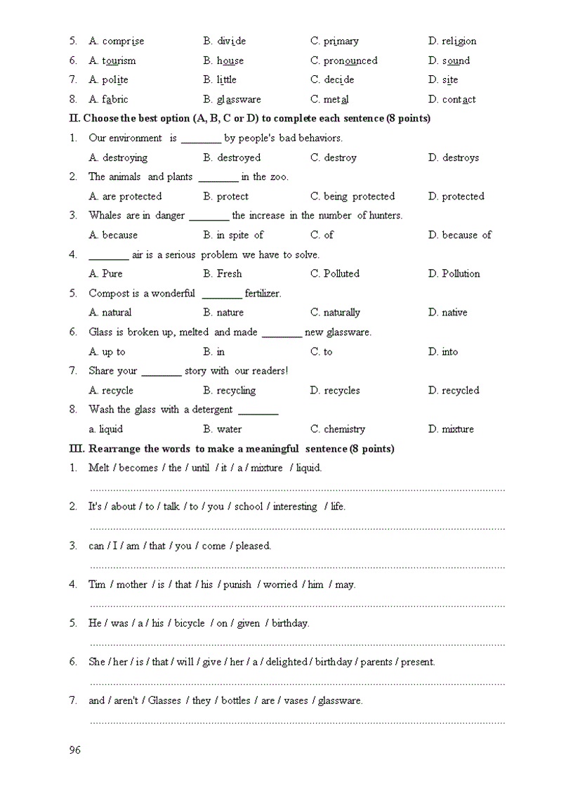 image for page Tai lieu bd chuan ktkn tieng anh thcs