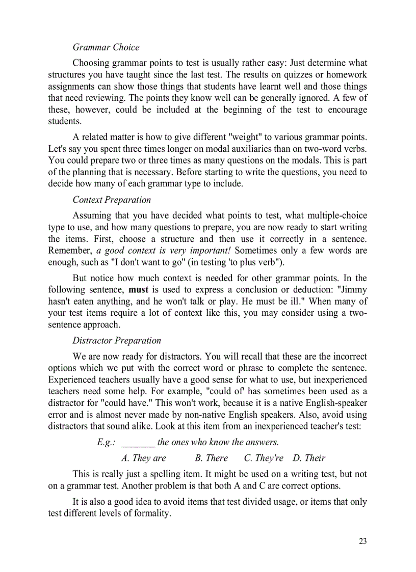 image for page Tai lieu boi duong bien soan de kiem tra THCS Tieng Anh