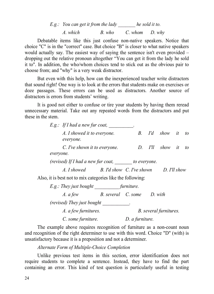 image for page Tai lieu boi duong bien soan de kiem tra THCS Tieng Anh