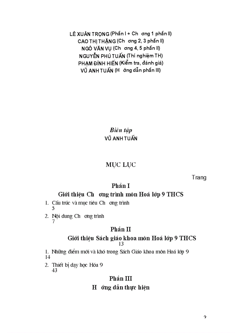 image for page Tài liệu bồi dưỡng Gv thay sách 9