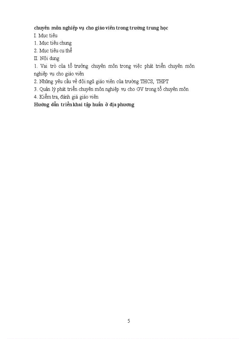 image for page Tài liệu bồi dưỡng Tổ trưởng chuyên môn