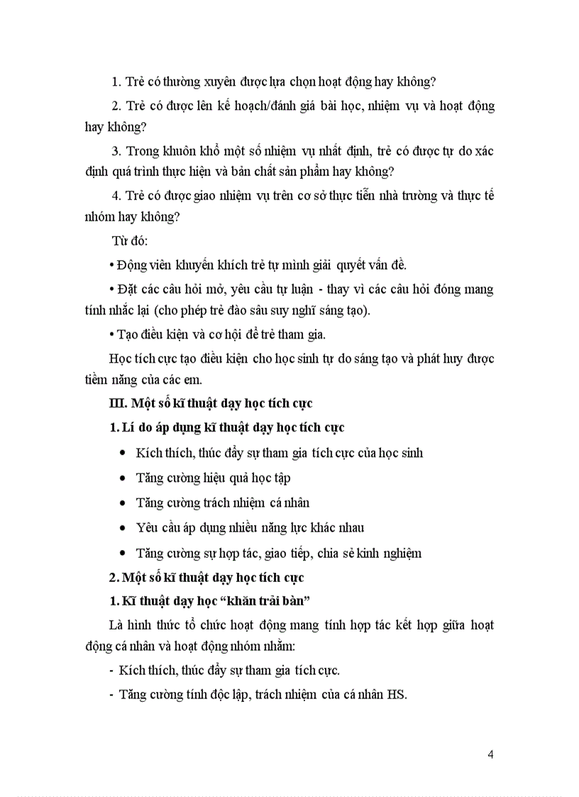 image for page Tài liệu dạy học tích cực